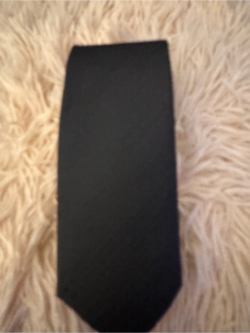 Louis Vuitton Black Monogram Men's Silk Tie